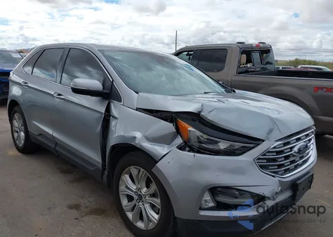 2022 Ford Edge Titanium from USA, damaged, VIN 2FMPK4K9XNBA45556